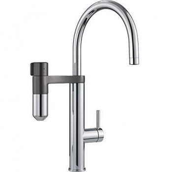 Franke 120.0551.218 Grifo de cocina con sistema de filtración de agua, Chrome/Gun Métal