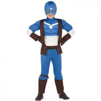Disfraz de Capitán Azul para niño