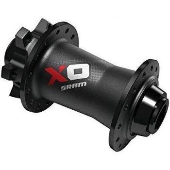 Sram - Buje Delantero X.0-16 6 Tornillos 28R Negro/Rojo 9Mm-16Mm Y 20Mm
