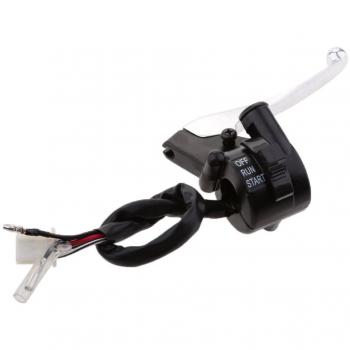 Gazechimp Parado de Emergencia Palancas de Freno de Acelerador de Motocicleta para Yamaha PW 50