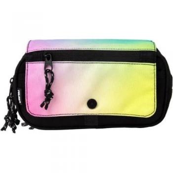 Estuche Portatodo Cuádruple con Solapa Sunset Negro