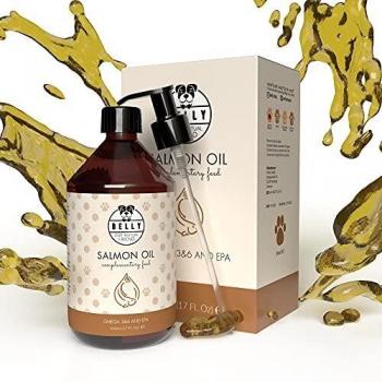Belly Aceite de Salmon para Perros 100% Natural