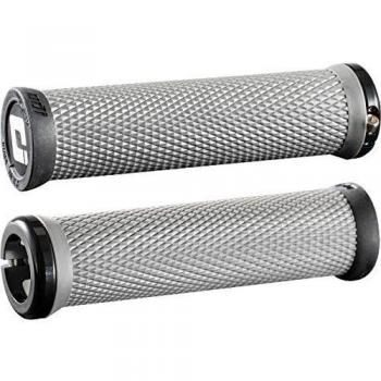 Puños ODI Elite Motion Lock-On 130mm - Grafito, Confort y Rendimiento