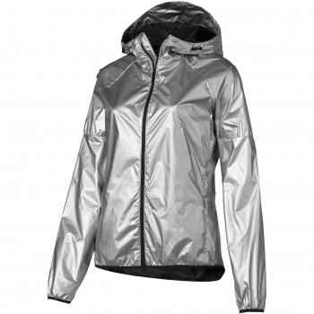PUMA Last Lap Metallic Jacket Chaqueta De Entrenamiento, Mujer, Silver, S