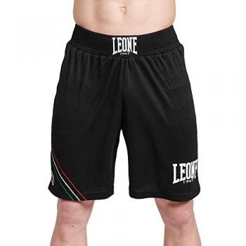 Leone1947 Pantalones Cortos Flag Boxing Negro 2XL Hombre
