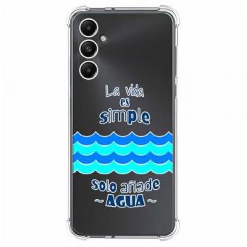 Funda Silicona Antigolpes para Samsung Galaxy A05s Diseño Acuático con Dibujos