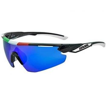 Salice 012 ITA NERO/RW BLU Men's Sunglasses