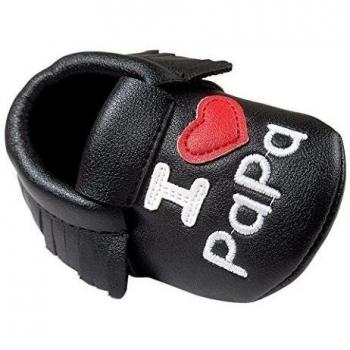 Happy Cherry Zapatos con Borlas Mocasines de PU Piel Suaves Zapatitos Primeros Pasos Calzado Infantil para 12-18 Meses Bebés Niñas Niños Baby Shoes Longitud 13cm Talla EU 20-21