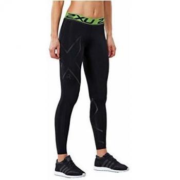 2XU WA4420b Pantalón Recuperación, Mujer, Negro, S