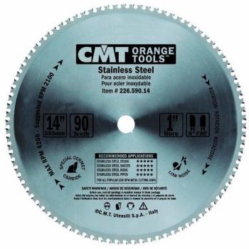 CMT 226.556.09M sierra circular para acero inoxidable hw 216x1,8/1,4x30 z56 tcg