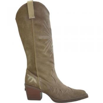 Botas de Mujer NEMONIC ATLANTA 2382 BAMBI MARRÓN características: diseño moderno, material sintético, suela antideslizante, cierre con cremallera lateral, plantilla acolchada para mayor comodidad