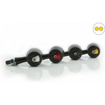 Intermitente LED Highsider Enterprise-EP1 CNC Negro