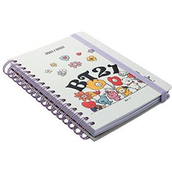 Agenda Escolar A5 2021-2022 Semanal 12 Meses Bt21