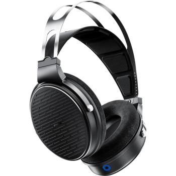 FiiO JT3 50mm Dynamic Driver Wired Headphones with Detachable Velvet Earpads - Black