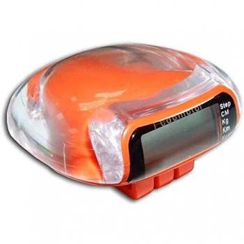 CUENTA PASOS DIGITAL - PODOMETRO NARANJA
