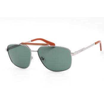 Guess Aviator Mens Shiny Gunmetal Green GU00054 - Grey - One Size