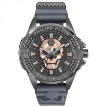Philipp Plein The $kull Watch Gray Male ONE SIZE