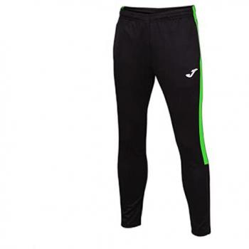 Pantalón largo deportivo hombre Joma Eco Championship negro verde flúor