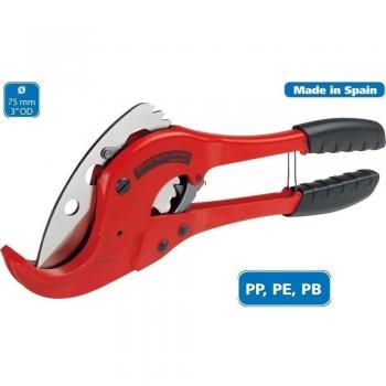 SUPER EGO 568750000 - Tijera plastico 75 mm blister sego