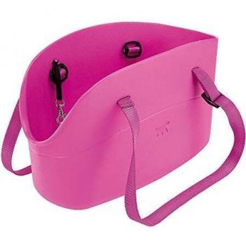 Ferplast Carrier Bag for Dogs Artículo para Mascota, Fucsia, Medium