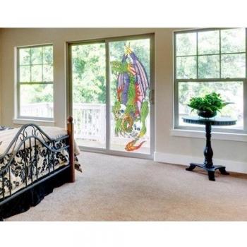 Apalis Vinilo de Ventana No.341 Dragon of Death, Dimensione:318cm x 122cm