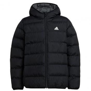 Adidas Kids Synthetic Down Hooded Puffer Jacket