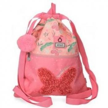 Mochila saco Enso Beautiful nature rosa