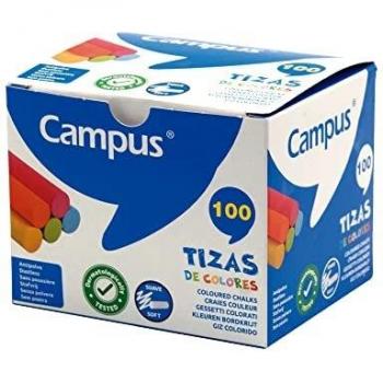 Campus - Tizas de Colores Caja 100 unidades