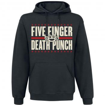 Five Finger Death Punch Punchagram Hombre Sudadera con Capucha Negro XL