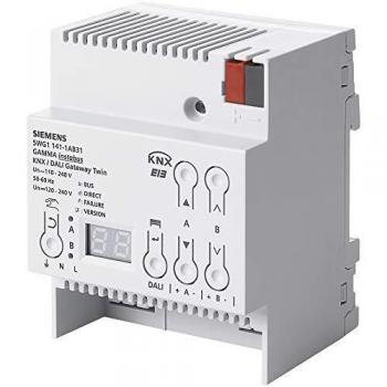 Siemens KNX/DALI Gateway Twin 2x64 Light System Interface