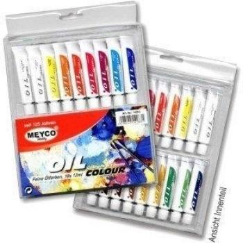 Artista - pinturas al óleo 18er con cada 12 ml.