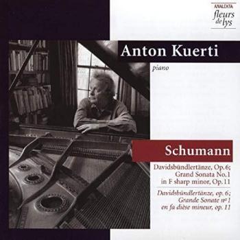 Schumann: Davidsbündlertänze Op6; Piano Sonata in F#m No1, Op11
