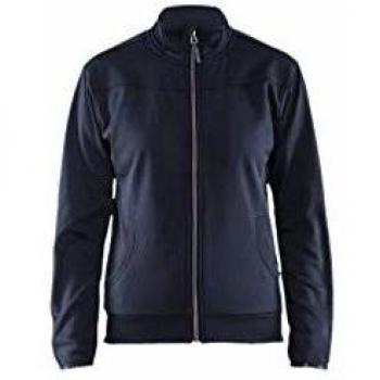 Blaklader Women's Zip-Up Sweatshirt Dark Blue/Black Size L