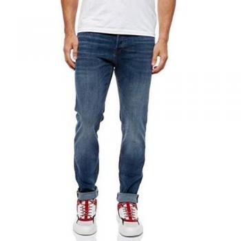 Jack & Jones Tim Original Slim-Fit Jeans 782 Dark Blue Denim
