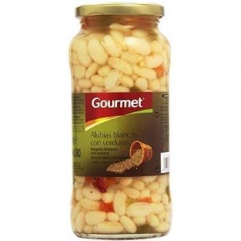 Delicias Premium - Alubias Blancas con Verduras Gourmet - 400g