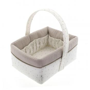 Cambrass Cesta Canastilla 22.5x29x29 Cm Magia Beige