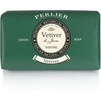 Jabón Perlier Vetiver 125g Pastilla Natural Aromática