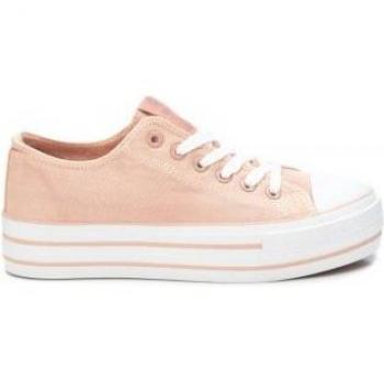 Zapatilla Refresh de Lona Desgastada con Cordón para Mujer