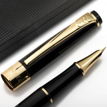 Pluma Estilográfica con Conversor de Recarga de Tinta y Caja Regalo – El Conjunto de Pluma Caligráfica para Escribir con la Mejor Signatura Ejecutiva usando Cartuchos Estándar - Garantía del 100%