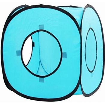 PAWISE Refugios Pop-Up Play para Gatos, Cubo, 35 x 35 cm