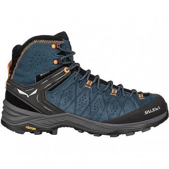 Zapatillas de Deporte Hombre Salewa MS Alp 2, características: Bota trekking, GORE-TEX, color azul y negro, talla 46