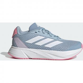 Adidas Zapatillas Running Duramo Sl K IF8539 - Diseño ligero, parte superior de malla transpirable, suela de goma para tracción, plantilla acolchada para mayor comodidad, cierre con cordones ajustables