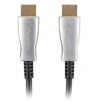 Cable HDMI LANBERG M/M V2.0 Optico AOC 40M Negro