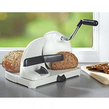 Cortador de Pan Plegable Wenko Maximex - Ajuste de Grosor, Acero Inoxidable, Ventosas Antideslizantes