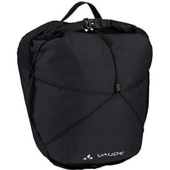 VAUDE Uni Aqua Light Front Bike Pannier, Black, One size
