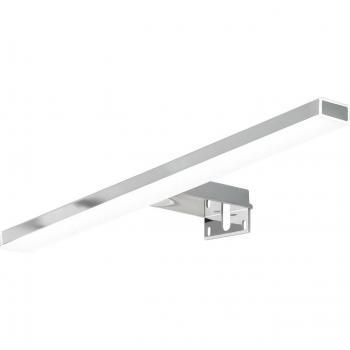 Lámpara de espejo LED Ebir Esther, cromo, 28 cm, 5700 K blanco, 6 W, IP44
