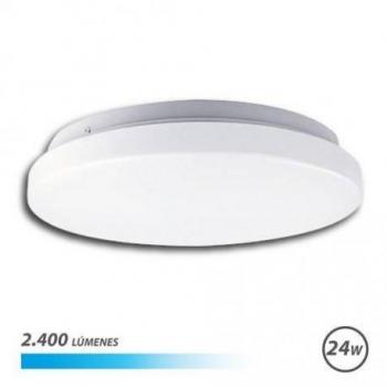 Aplique Redondo de Techo LED 24W 2400lm - 6500K Luz Fria - Diametro 35cm