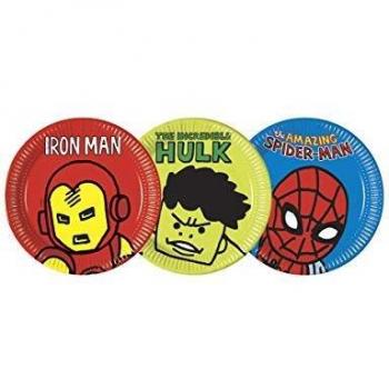 Marvel Avengers 78407 - Platos de papel