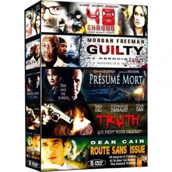 Thriller - Coffret 5 films : 48 Chrono + Les associés du crime + Présumé mort + Truth + Route sans issue [Francia] [DVD]