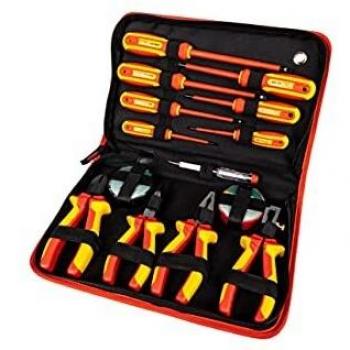 Mannesmann - M11214 - 14 piezas Juego de destornillador VDE + alicates